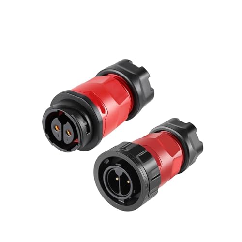 xuyuyan Verbesserter M20-Stecker, 2, 3, 4, 5, 7, 9, 12, 14-polig, IP68, wasserdicht, YM20-Drahtverbinder for die Schalttafelmontage(Plug mating plug,3P) von xuyuyan
