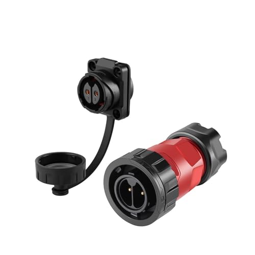 xuyuyan Verbesserter M20-Stecker, 2, 3, 4, 5, 7, 9, 12, 14-polig, IP68, wasserdicht, YM20-Drahtverbinder for die Schalttafelmontage(Plug socket,14P) von xuyuyan