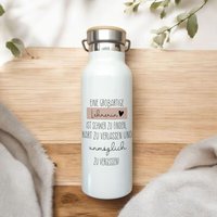 Edelstahl-Thermosflasche "Eine Großartige Lehrerin..", Trinkflasche, Lehrer Geschenk, Abschiedsgeschenk Lehrerin, Schulschluss Edelstahl-Thermosflasche "Eine Großartige Lehrerin..", Trinkflasche, Lehrer Geschenk, Abschiedsgeschenk Lehrerin, Schulschluss von xxxBESONDERSxxx