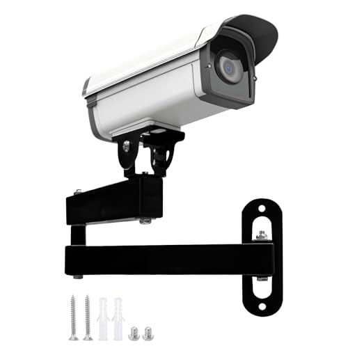 Halterung für Überwachungskamera, Kamerahalterung Wandhalterung Adjustable, Kamera Halterung Wand, Überwachungshalterung Universal für Innen und Außenbereich, Metall, 2 Stück, Schwarz Halterung für Überwachungskamera, Kamerahalterung Wandhalterung Adjustable, Kamera Halterung Wand, Überwachungshalterung Universal für Innen und Außenbereich, Metall, 2 Stück, Schwarz von xyuayamz