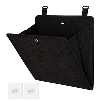 xyuayamz Hängeorganizer, Hängeaufbewahrung, Faltbar Hänge Organizer, Organizer Hängend mit Metallverschluss, Hängeregal Stoff Geeignet für Wohnwagen, Eingangsbereich, Schlafzimmer, Küche, Schwarz xyuayamz Hängeorganizer, Hängeaufbewahrung, Faltbar Hänge Organizer, Organizer Hängend mit Metallverschluss, Hängeregal Stoff Geeignet für Wohnwagen, Eingangsbereich, Schlafzimmer, Küche, Schwarz von xyuayamz