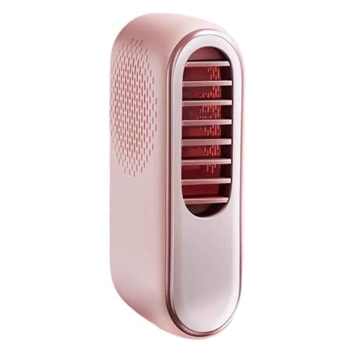 Handventilator – Tragbarer wiederaufladbarer Mini-Ventilator mit 3 Geschwindigkeiten, leiser Desktop- und Reiseventilator for Frauen, Mädchen, drinnen/draußen, im Wohnheim, im Schlafzimmer(Pink) von xywlmiegen