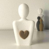 Minimalist Statue For Mother's Day & Father's | Customizable Gift Minimalist Statue For Mother's Day & Father's | Customizable Gift von xyzAdditive