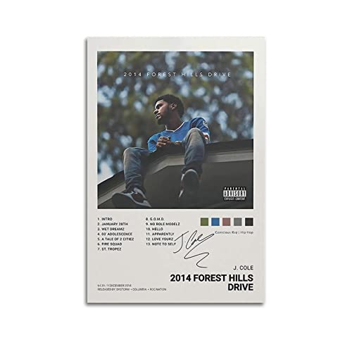 xze J Cole Rapper Poster Zimmer Dekorative Leinwand Poster Ästhetischer Posterdruck Wandkunst Dekor Poster 20 x 30 cm Unrahmen xze J Cole Rapper Poster Zimmer Dekorative Leinwand Poster Ästhetischer Posterdruck Wandkunst Dekor Poster 20 x 30 cm Unrahmen von xze