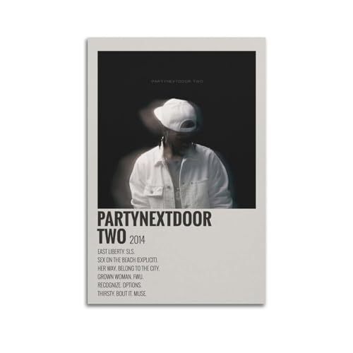 xze Partynextdoor Poster, Raumdekoration, Leinwand, ästhetisches Poster, Druck, Wandkunst, Dekor-Poster, 20 x 30 cm, ungerahmt von xze