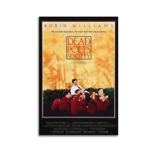 xze Poster mit Aufschrift "Dead Poets Society" auf Leinwand, dekoratives ästhetisches Poster, Druck, Dekor-Poster, 40 x 60 cm, ungerahmter Stil xze Poster mit Aufschrift "Dead Poets Society" auf Leinwand, dekoratives ästhetisches Poster, Druck, Dekor-Poster, 40 x 60 cm, ungerahmter Stil von xze