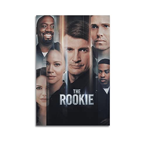 xze The Rookie TV-Serie, Poster, Raumdekoration, Leinwand, Poster, ästhetischer Posterdruck, Wandkunst, Dekoration, Poster, 20 x 30 cm, ungerahmt von xze