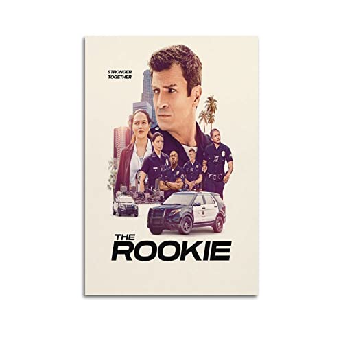 xze The Rookie TV-Serie, Poster, Raumdekoration, Leinwand, Poster, ästhetischer Posterdruck, Wandkunst, Dekoration, Poster, 30 x 45 cm, ungerahmt von xze