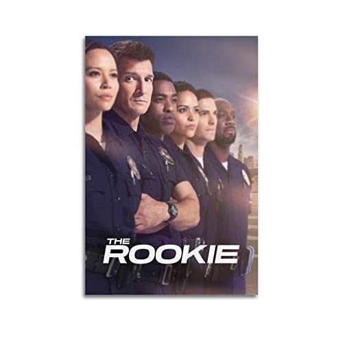 xze The Rookie TV-Serie, Poster, Raumdekoration, Leinwand, Poster, ästhetischer Posterdruck, Wandkunst, Dekoration, Poster, 30 x 45 cm, ungerahmt von xze