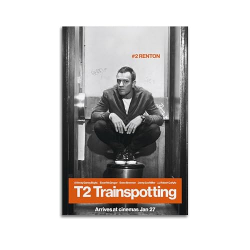 xze Trainspotting Poster, Raumdekoration, Leinwand, ästhetischer Posterdruck, Wandkunst, Dekoration, Poster, 30 x 45 cm, ungerahmt von xze