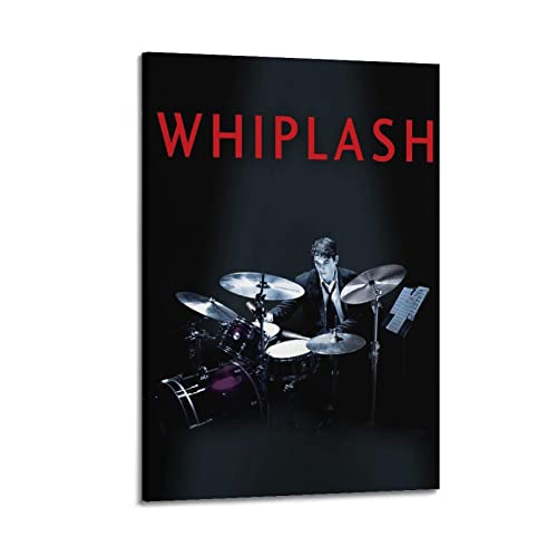 xze Whiplash Filmposter Zimmer Dekorative Leinwand Poster Ästhetisches Poster Druck Wandkunst Dekor Poster 30 x 45 cm Rahmen Stil von xze