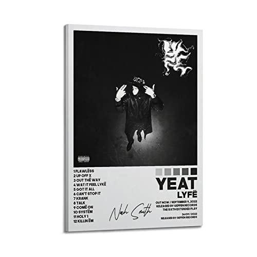 xze Yeat Poster Raumdekorativ Leinwand Poster Ästhetischer Posterdruck Wandkunst Dekor Poster 30 x 45 cm Rahmen Stil xze Yeat Poster Raumdekorativ Leinwand Poster Ästhetischer Posterdruck Wandkunst Dekor Poster 30 x 45 cm Rahmen Stil von xze