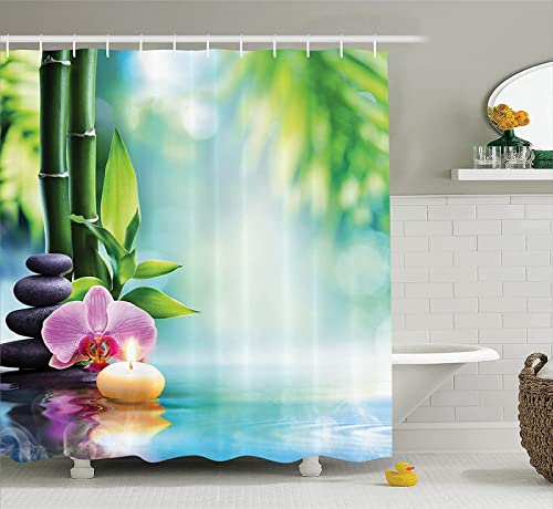 Duschvorhang 180x180 Zen Duschvorhang Bambus Badezimmer Vorhang Blumen Antischimmel Wasserdicht Badezimmer Vorhang 3D Effekt Duschvorhänge Polyester Waschbar mit Haken Duschvorhang 180x180 Zen Duschvorhang Bambus Badezimmer Vorhang Blumen Antischimmel Wasserdicht Badezimmer Vorhang 3D Effekt Duschvorhänge Polyester Waschbar mit Haken von xzxzdx