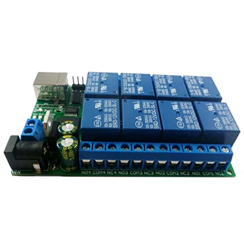 y- Usb Ttl232 Uart PC Mcu COM-Relais-Modul Ch340 Win10 Linux 8Ch DC 24V von y-luck