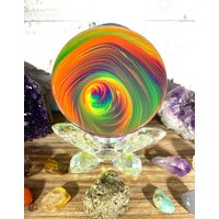5" Mini Uv Reaktiv Neon Kreis Kunst von y0ungLunatic