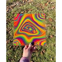 Losing Touch - 10x10 Uv-Reaktives Acrylbild Losing Touch - 10x10 Uv-Reaktives Acrylbild von y0ungLunatic