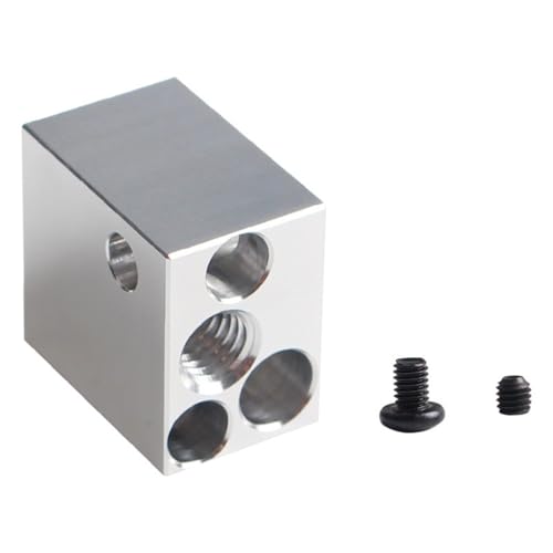yabaikekeji Benutzerfreundlicher Hotend Heizblock Für SV07 3D Drucker Extruder. Hochbeständiges Metall Heizblock Druckerzubehör von yabaikekeji
