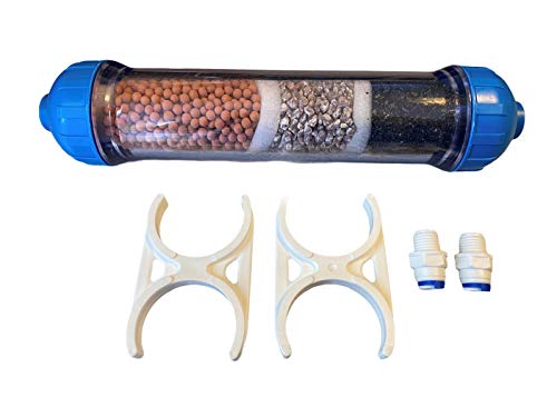3-Phasen Alkalisierungs & Mineralisierungsfilter + Anschluss-Set Mineralfilter befüllbar Mineral Ph FilterMineralienfilter Osmose 3-Phasen Alkalisierungs & Mineralisierungsfilter + Anschluss-Set Mineralfilter befüllbar Mineral Ph FilterMineralienfilter Osmose von Osmoclean