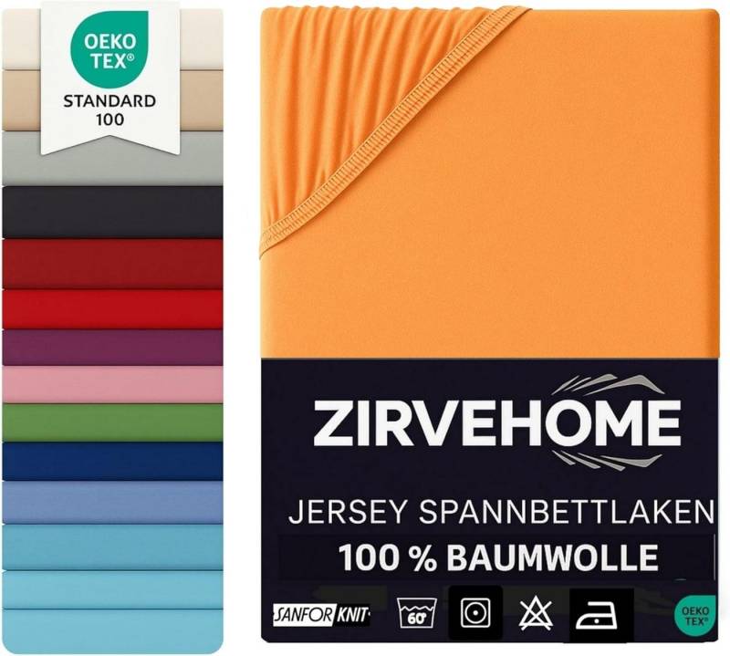yadetextil Spannbettlaken Spannbettlaken, Jersey, Gummizug: Rundumgummi, (1 Stück), Baumwolle Spannbettlaken 70x140 cm bis 15 cm Höhe, Weiß von yadetextil