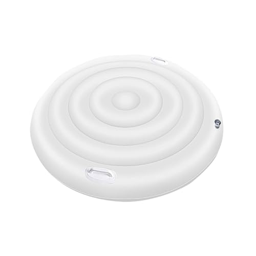 Aufblasbare Whirlpools Abdeckung Thermoabdeckung Für Whirlpools, Energiesparender Deckel Schnelles Und Einfaches Aufblasen Entleeren, Winddichter Regenfester Abdeckungsschutz von yakermur