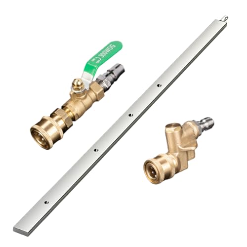 Ventilverlängerung Set Autoventil Hebelstecker Air Chuck Reifenfüller Schlauch, Reifenfüllschlauch Messing Adapter Fahrradventil Verbindung Reifendruckprüfer Autoreifen Ventil von yakermur