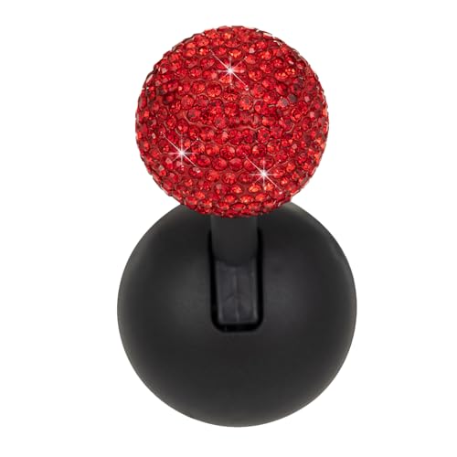 yakermur Auto-Motor-Start-Stopp-Taste, Kugelleiste, Ein- -Auto-Starthilfe, dekorativer Strass-Kugel-Joystick mit einem von yakermur
