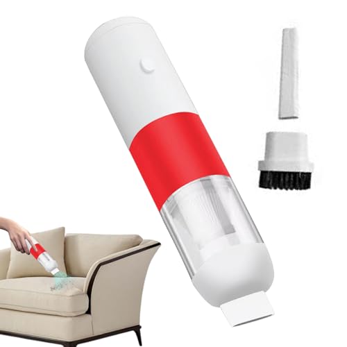 yakermur Auto-Staubsauger, hohe Leistung – kompakter, kabelloser Staubsauger, USB-Staubsauger, tragbarer USB-Staubsauger für Teppiche, Treppen, Sofa, Haus, Garage, Reise von yakermur