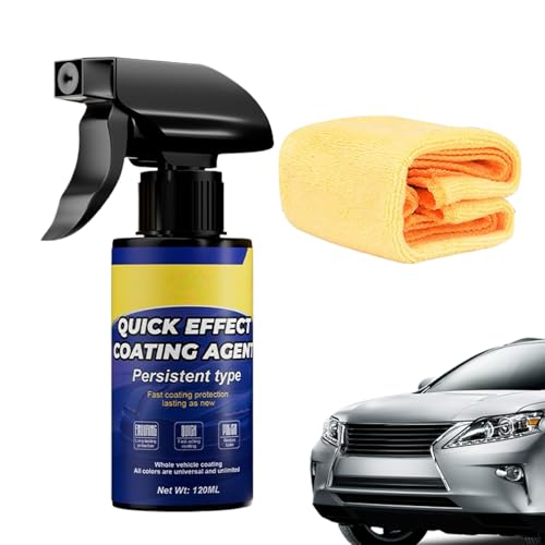 yakermur Auto Versiegelung | Auto Außenpflege Mittel - Multifunktionale Hydrophobe Nano Beschichtungsspray Für SUV Laster Reifen, Garage KFZ yakermur Auto Versiegelung | Auto Außenpflege Mittel - Multifunktionale Hydrophobe Nano Beschichtungsspray Für SUV Laster Reifen, Garage KFZ von yakermur