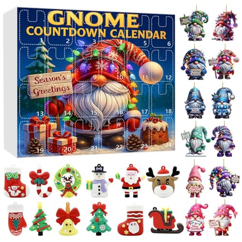 yakermur Countdown Kalender | 24 Tage Des Weihnachts-Countdowns Mit Spielzeugen | Sammelfigur Für Kinder, Jugendliche Und Erwachsene | Tägliche Familienaktivität Für Familie, Feiertage, Schule Und von yakermur