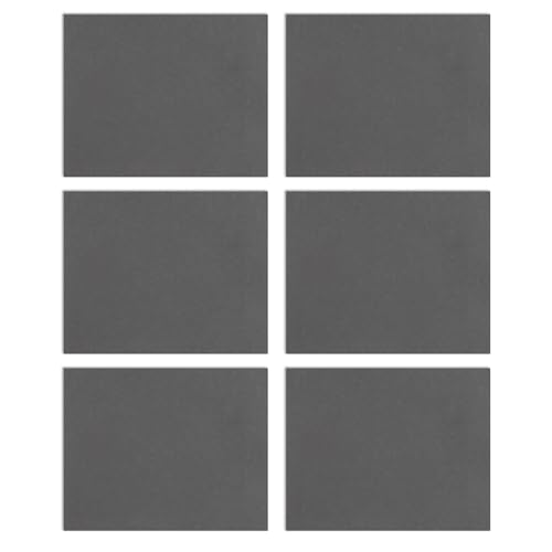 yakermur Dichtungspapier | 6-teiliges Ölkühler Dichtungsset - Hitzebeständige Dichtungsplatte 38 X 30 cm für Auto Kfz Reparatur Rasenmäher Motorrad Motor | Für Fahrzeug Motor Motorrad Auto von yakermur