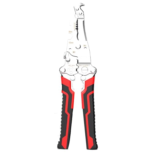 yakermur Drahtschneider, Drahtschneider, Handmesser-Stripper, Twister-Kabel – Multifunktionswerkzeug zum Schneiden, Rasieren, Splitten, Ziehen yakermur Drahtschneider, Drahtschneider, Handmesser-Stripper, Twister-Kabel – Multifunktionswerkzeug zum Schneiden, Rasieren, Splitten, Ziehen von yakermur