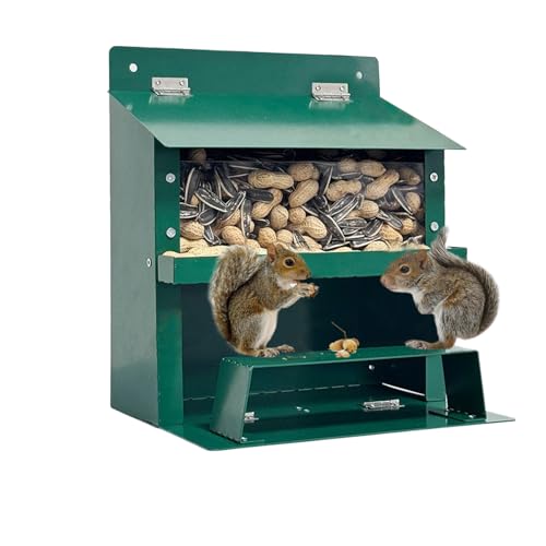 yakermur Eichhörnchen Picknicktisch Futterstelle - Outdoor Tierfutterspender - Wetterfeste Wildtier-Futterstation Für Garten Wintervorrat Dekoration Park Vogelfutterstelle Tierliebhaber yakermur Eichhörnchen Picknicktisch Futterstelle - Outdoor Tierfutterspender - Wetterfeste Wildtier-Futterstation Für Garten Wintervorrat Dekoration Park Vogelfutterstelle Tierliebhaber von yakermur