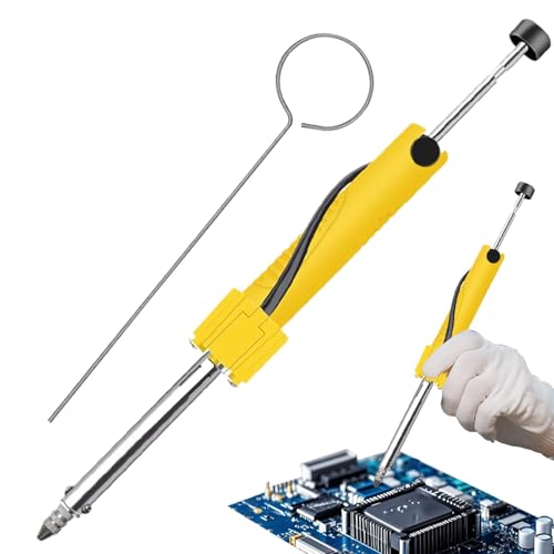 yakermur Elektrischer Desofilationspumpenstift, desoftrotzender Pumpe, Lötdüsen-Werkzeug | elektrisches Solo-Tool, 30 W, doppelte Verwendung mit tragbaren Düsen zum Entfernen von yakermur Elektrischer Desofilationspumpenstift, desoftrotzender Pumpe, Lötdüsen-Werkzeug | elektrisches Solo-Tool, 30 W, doppelte Verwendung mit tragbaren Düsen zum Entfernen von von yakermur