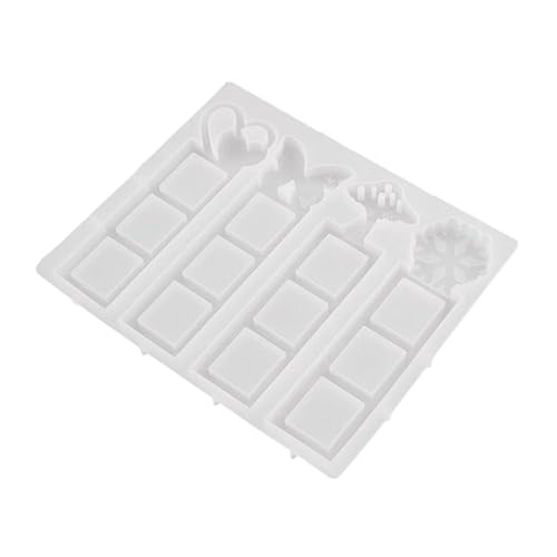 yakermur Epoxidformen, Harzformen - 3 Hohlräume Silikon-Epoxid-Formen | Easy Release Schokoladenbox Backform für Soja, , Ton, Gips von yakermur
