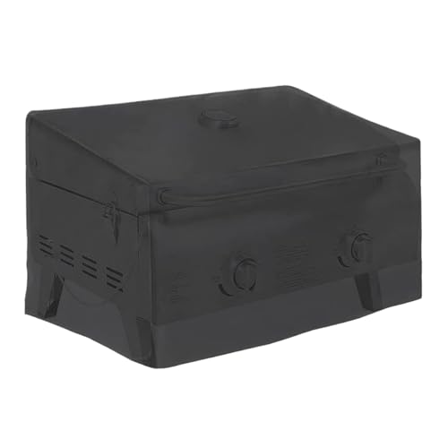 yakermur Grillabdeckungen Für Draußen | Staubdichte Grillschutzhaube | 61x43x36 cm Oxford Stoff wasserdichte Abdeckung Für Garten BBQ Outdoor Picknick Gartenpartys von yakermur