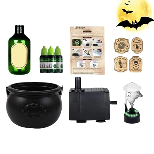 yakermur Hexenkessel Halloween Dekoration - Hexenkessel Schwarz - Grusel Deko Für Halloween Garten Haus Innenbereich Außenbereich yakermur Hexenkessel Halloween Dekoration - Hexenkessel Schwarz - Grusel Deko Für Halloween Garten Haus Innenbereich Außenbereich von yakermur