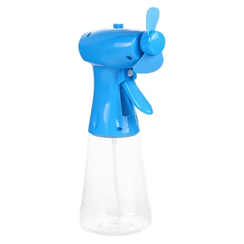 yakermur LüFter Mit Wasser SprüH Ventilator Handheld Als Batteriebetriebener Flaschen Wassersprühnebel Tragbar Flasche, Handgehaltener Kühlventilator Feinem Nebel, Persönlicher von yakermur