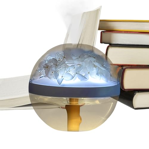yakermur Luftbefeuchter für Reise, wiederaufladbar, 270 ml, wiederaufladbar, USB, Nachtlicht, Luftreiniger, Hydratation, für Wohnzimmer, Schlafzimmer, Haus von yakermur