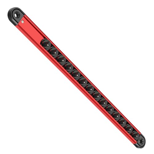 yakermur Magnetischer Antriebs-Steckschlüsselhalter, Steckplattenhalter | Magnetische Speicher-Werkzeugkiste | Aluminium Organizer für Werkzeugkästen Schlüsselkasten yakermur Magnetischer Antriebs-Steckschlüsselhalter, Steckplattenhalter | Magnetische Speicher-Werkzeugkiste | Aluminium Organizer für Werkzeugkästen Schlüsselkasten von yakermur