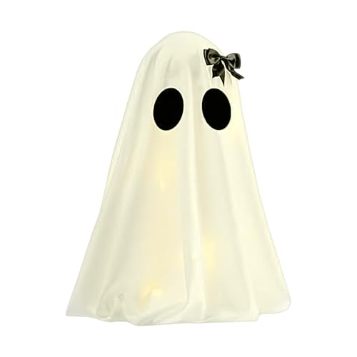yakermur Nachtlicht Geist – beleuchtet – LED-Lampe schrecklich batteriebetrieben für Party Halloween und Hausdekoration von yakermur