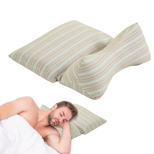 yakermur Nackenstützkissen,Buchweizenhülsen-Kissen Zum Schlafen | Halswirbelsäulenstütze Ergonomisches Kissen Bettwäschezubehör für Schläfer Bett Auto Couch Büro Zuhause Flugzeug yakermur Nackenstützkissen,Buchweizenhülsen-Kissen Zum Schlafen | Halswirbelsäulenstütze Ergonomisches Kissen Bettwäschezubehör für Schläfer Bett Auto Couch Büro Zuhause Flugzeug von yakermur