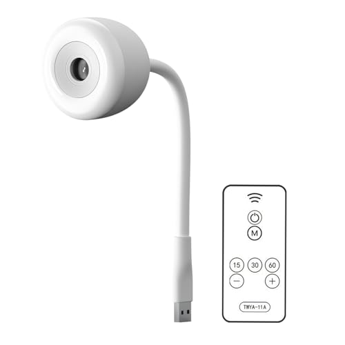 yakermur Projektionslampe – Projektor Mond USB Schreibtischlampe – Fernbedienung Dimmen Heimdekoration für Schlafzimmer Wohnzimmer Büro Tisch Nachttisch Schlafsaal Wand Party Erwachsene Geburtstag von yakermur