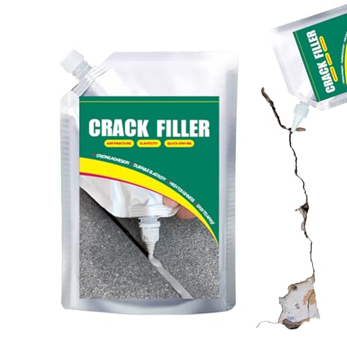 yakermur Reparaturspachtel für Beton – Reparaturpaste für Beton, 500 ml, widerstandsfähiger Klebstoff, schnell trocknend, auslaufsicher, Küche, Bad, Garage yakermur Reparaturspachtel für Beton – Reparaturpaste für Beton, 500 ml, widerstandsfähiger Klebstoff, schnell trocknend, auslaufsicher, Küche, Bad, Garage von yakermur
