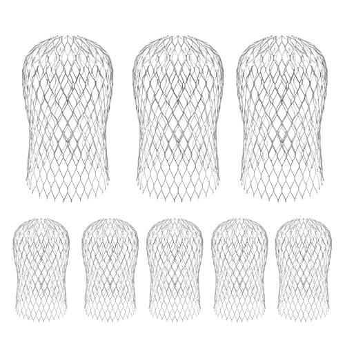 yakermur Rohrschutz, Dachrinnenschutz, Schutznetz für Abflussrohr, flexibler Aluminiumfilter für Dachrinnen, für Innenräume, Außen, Dächer, yakermur Rohrschutz, Dachrinnenschutz, Schutznetz für Abflussrohr, flexibler Aluminiumfilter für Dachrinnen, für Innenräume, Außen, Dächer, von yakermur