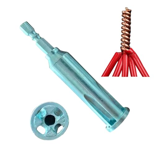 yakermur Twister-Werkzeug für Bohrer, automatischer Drahtverbinder mit Sechskantschaft Twister | Schneller tragbarer multifunktionaler für Reparatur von von yakermur
