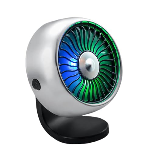 yakermur USB-Ventilator für Auto, Lüftungsschlitz-Clip-Gerätekühler, USB-betriebener Autokühlung, Luftventilator für Freunde, Familie, , Mädchen von yakermur