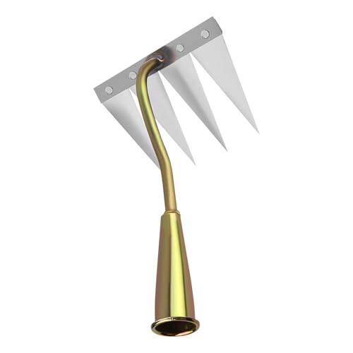 yakermur Verstärkter Unkrautvernichter | Tragbarer Unkrautvernichter – Rostfreies Werkzeug zum Lüften und Unkrautjäten, manueller Multifunktions-Unkrautvernichter yakermur Verstärkter Unkrautvernichter | Tragbarer Unkrautvernichter – Rostfreies Werkzeug zum Lüften und Unkrautjäten, manueller Multifunktions-Unkrautvernichter von yakermur