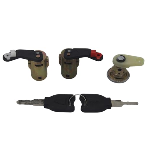 Fit for DAF LF45/LF55 2001-2013 7485116317 1458630 5001834847 HECKKLAPPE STAMM SCHLOSS VORNE LINKS RECHTS TÜRSCHLOSS BARREL MIT 2 SCHLÜSSEL von yangwu99
