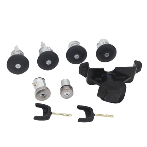 Fit for FORD TRANSIT MK7 2006-2014 AL117 6C1AV22050XB 4874508 KOMPLETTE LOCK SET ZÜNDSCHALTER LINKS RECHTS TÜRSCHLOSS STAMM SCHLOSS von yangwu99