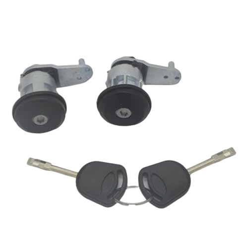 Fit for Ford Escort MK5 MK6 AL225 94AGA22050DB 1004152 Vollen Satz Zündschalter Vorne Links Rechts Türschloss Barrel(L-R LOCK) von yangwu99